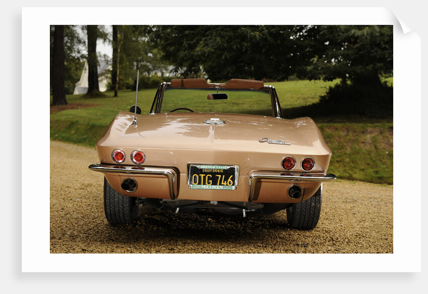 Chevrolet Corvette Stingray convertible 1964 by Simon Clay