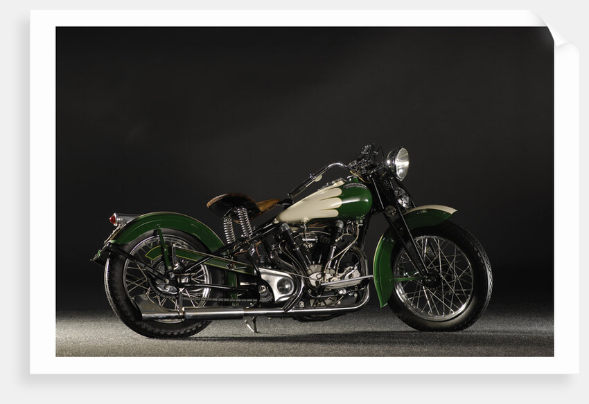 Crocker big tank V twin 1937 by Simon Clay