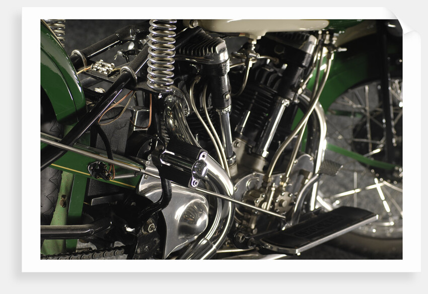 Crocker big tank V twin 1937 by Simon Clay