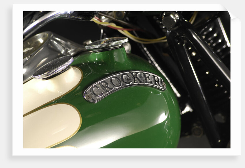 Crocker big tank V twin 1937 by Simon Clay