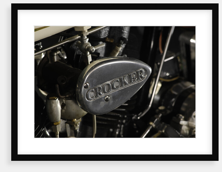 Crocker big tank V twin 1937 by Simon Clay