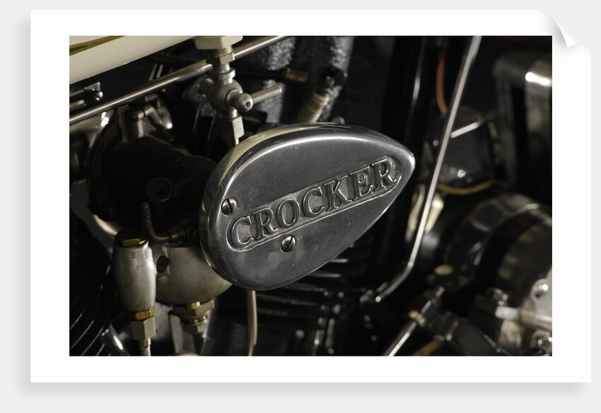 Crocker big tank V twin 1937 by Simon Clay