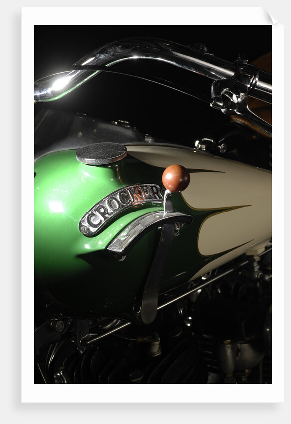 Crocker big tank V twin 1937 by Simon Clay