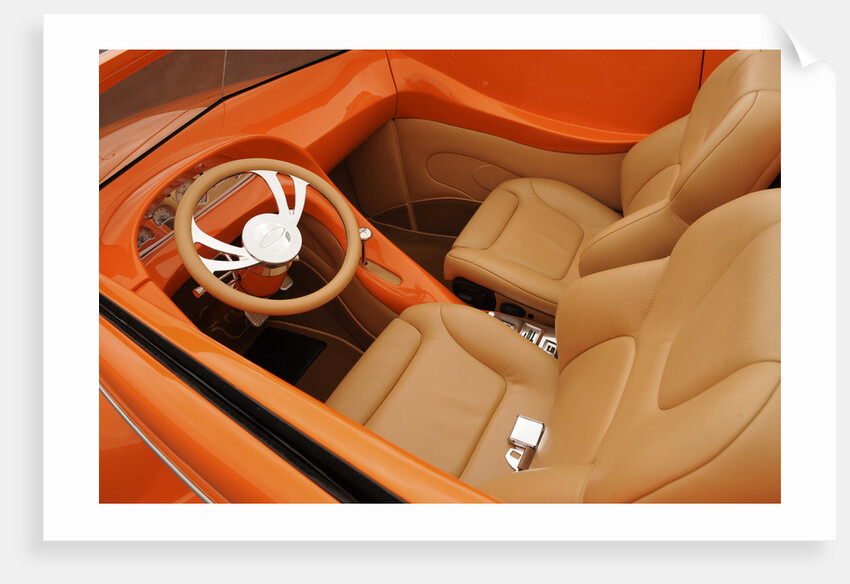 Ford Custom Orange Crush 1939 by Simon Clay