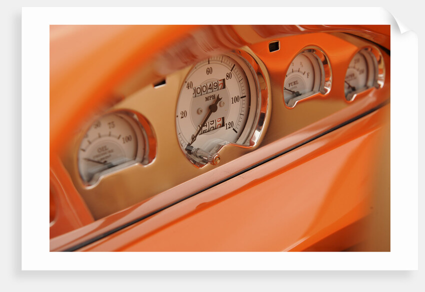 Ford Custom Orange Crush 1939 by Simon Clay