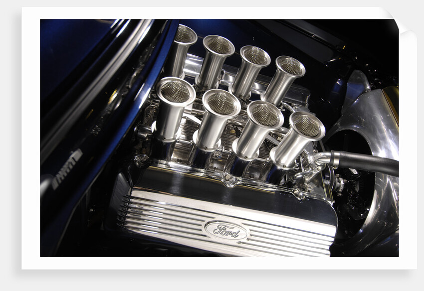 Ford f 100 custom truck 1956 by Simon Clay