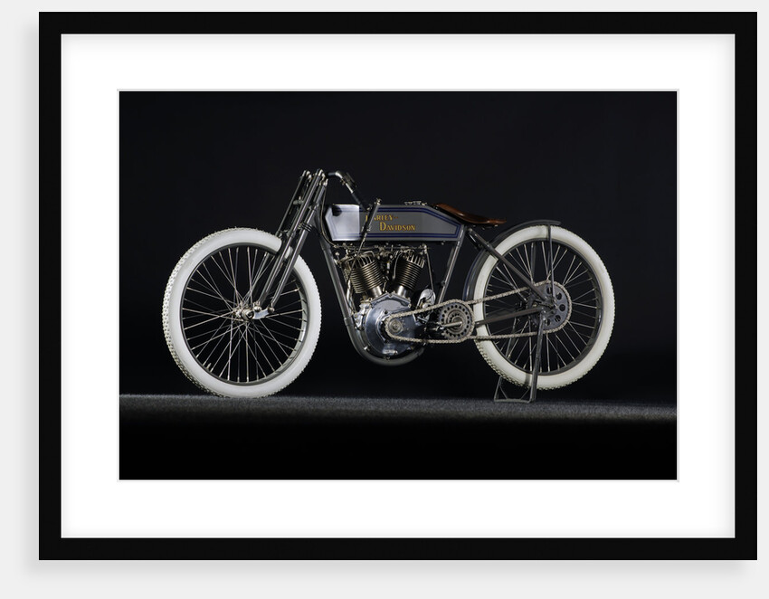 Harley Davidson boardtrack racer 1914 by Simon Clay
