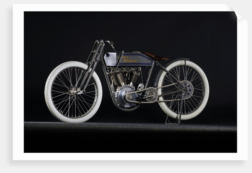 Harley Davidson boardtrack racer 1914 by Simon Clay