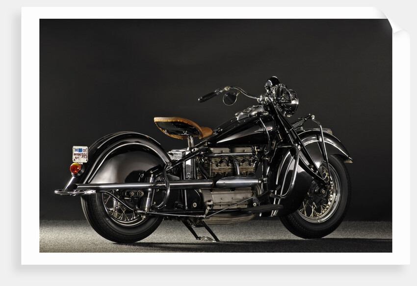 Indian four IOE inline four 1940 by Simon Clay