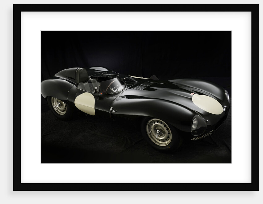 Jaguar D type 1956 by Simon Clay