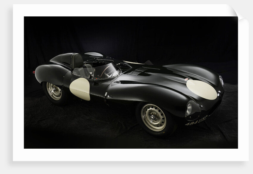 Jaguar D type 1956 by Simon Clay
