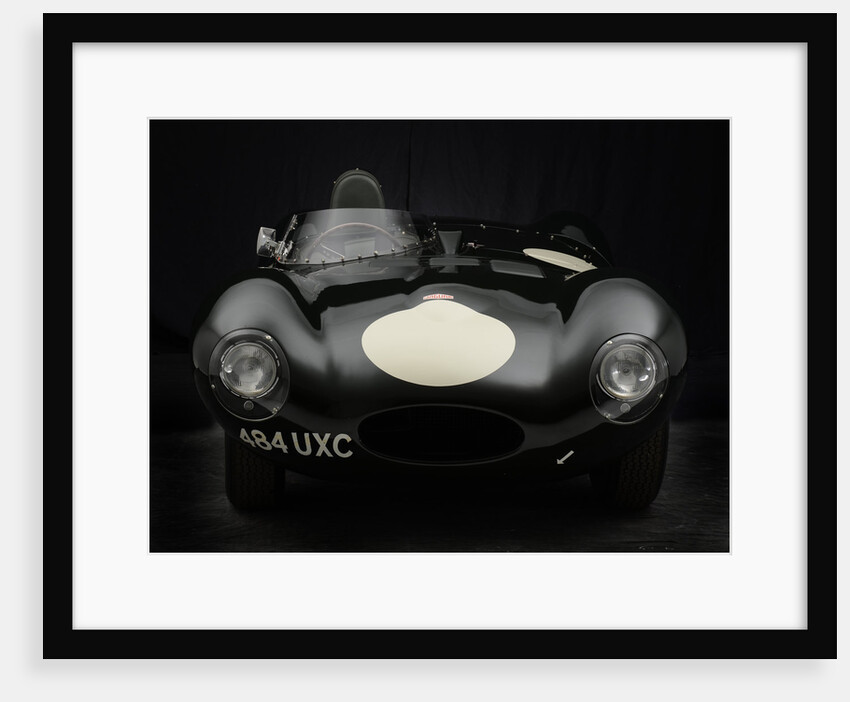 Jaguar D type 1956 by Simon Clay