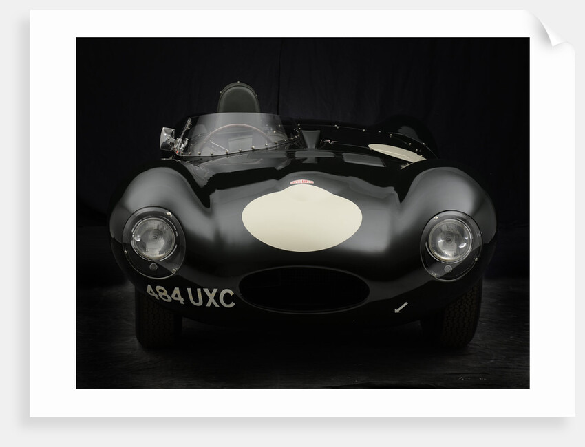 Jaguar D type 1956 by Simon Clay