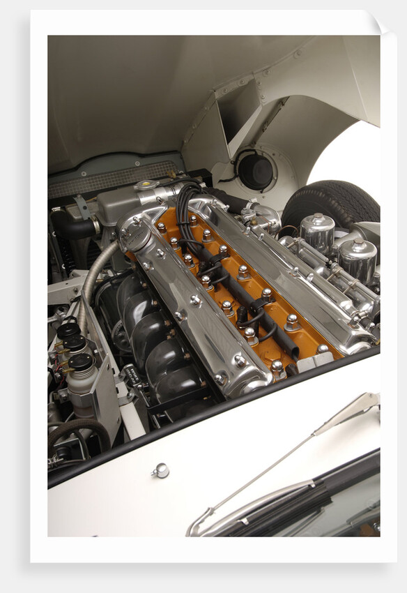 Jaguar E type 1961 by Simon Clay