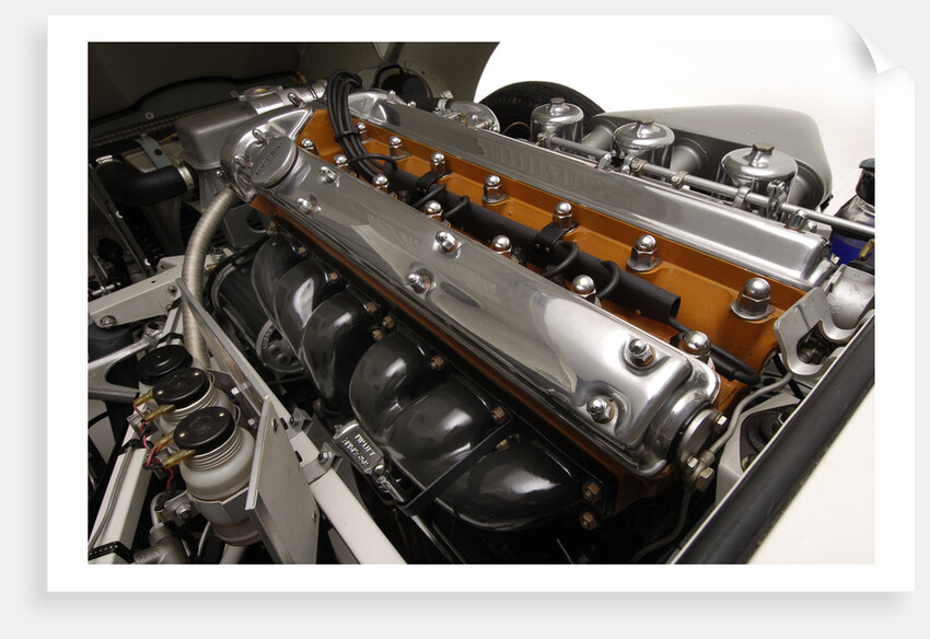 Jaguar E type 1961 by Simon Clay