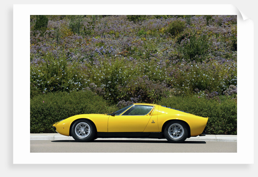 Lamborghini Miura p400s 1970 by Simon Clay