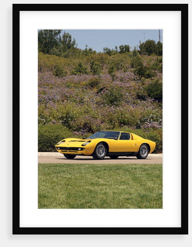 Lamborghini Miura p400s 1970 by Simon Clay