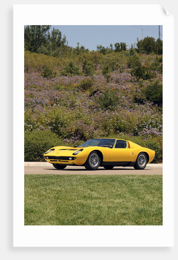 Lamborghini Miura p400s 1970 by Simon Clay