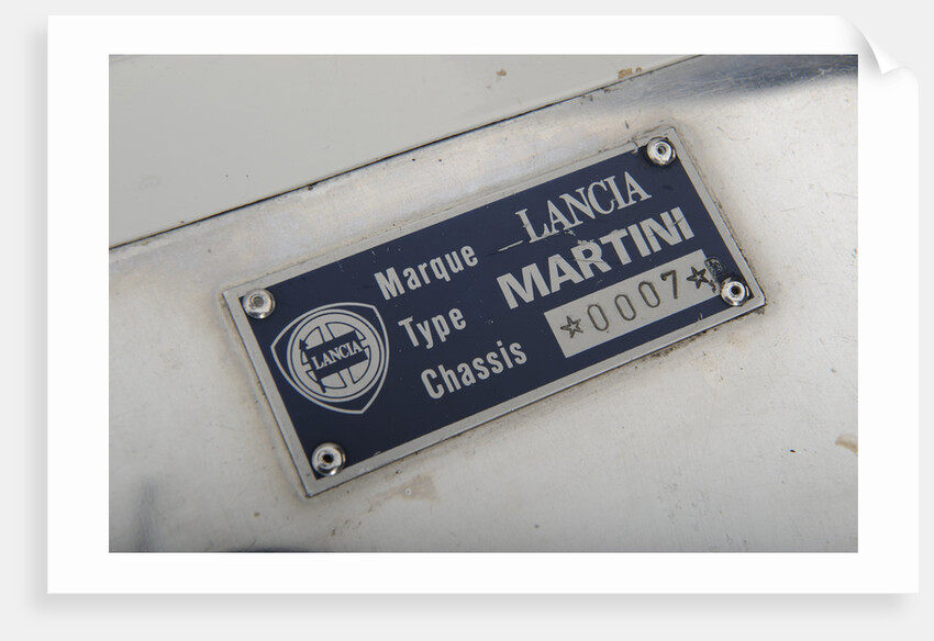 Lancia Martini Le Mans car chasis no 0007 1983 by Simon Clay