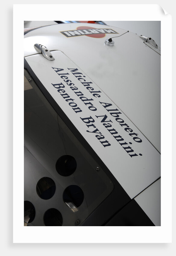 Lancia Martini Le Mans car chasis no 0007 1983 by Simon Clay