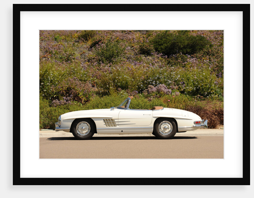 Mercedes Benz 300 SL roadster 1958 by Simon Clay