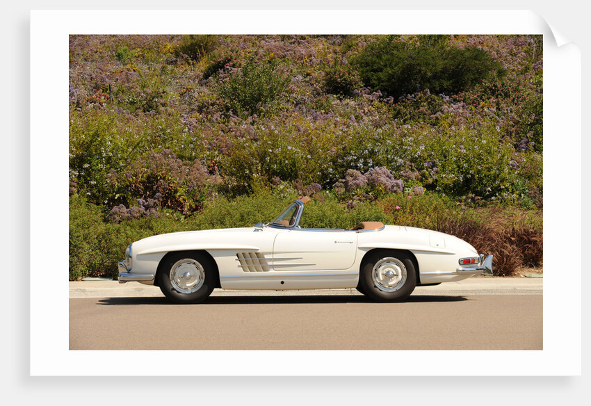 Mercedes Benz 300 SL roadster 1958 by Simon Clay