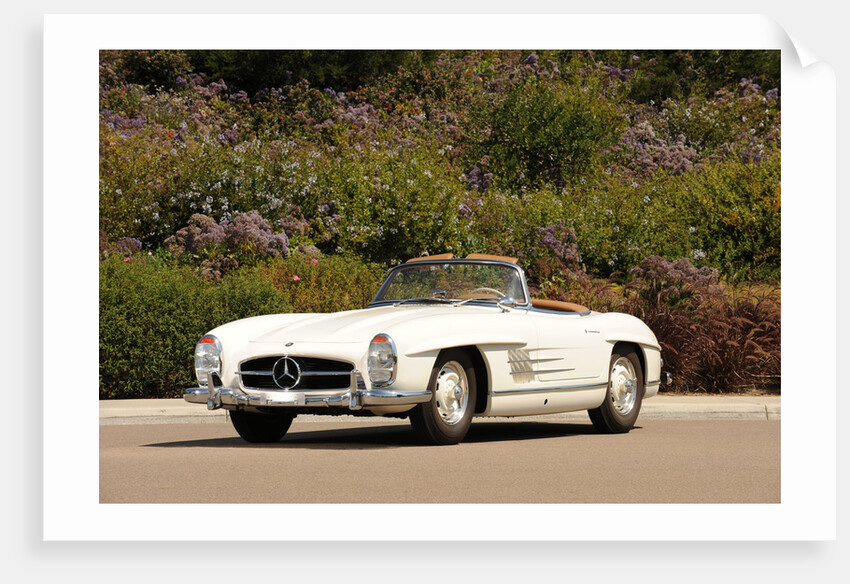 Mercedes Benz 300 SL roadster 1958 by Simon Clay