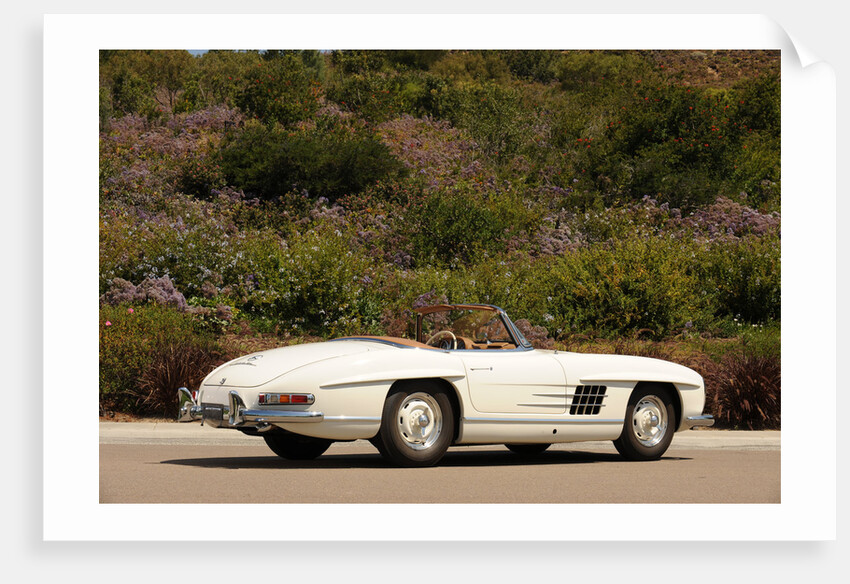 Mercedes Benz 300 SL roadster 1958 by Simon Clay