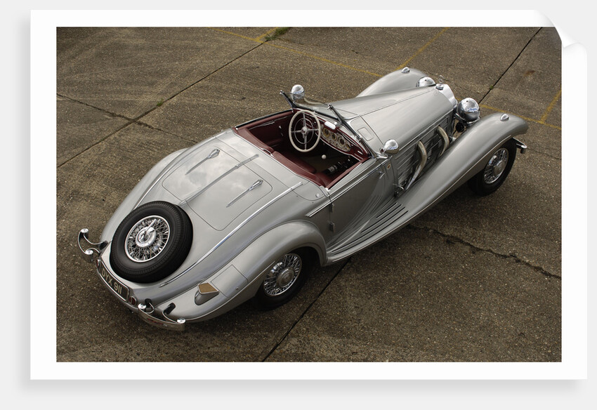 1937 Mercedes Benz 540 k special roadster by Simon Clay