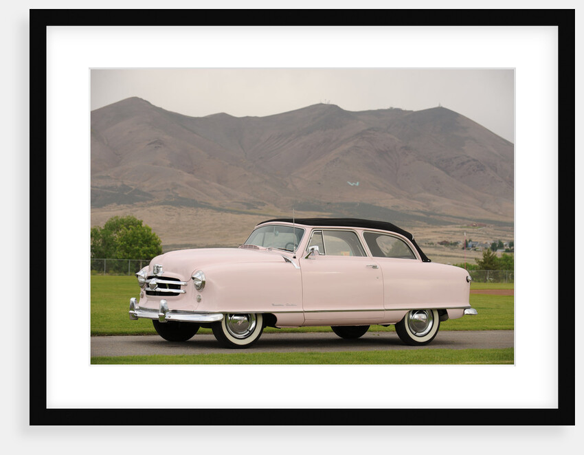 Nash rolltop convertible Marilyn Monroe 1951 by Simon Clay