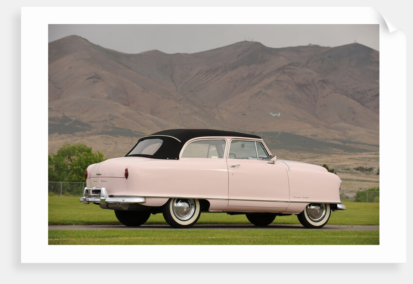 Nash rolltop convertible Marilyn monroe 1951 by Simon Clay