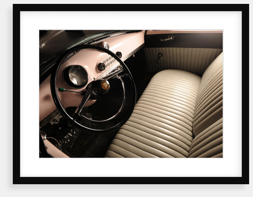 Nash rolltop convertible Marilyn Monroe 1951 by Simon Clay