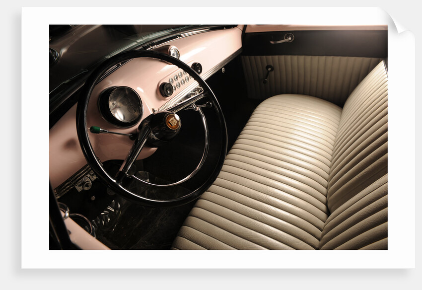 Nash rolltop convertible Marilyn Monroe 1951 by Simon Clay