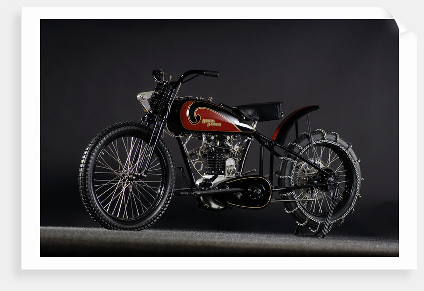 Harley Davidson OHV peashooter 1901 by Simon Clay