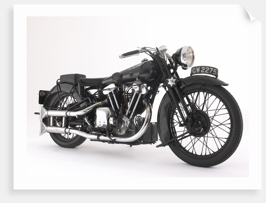 1932 Brough Superior 10hp SS100, Lawrence of Arabia's Bike by Unknown