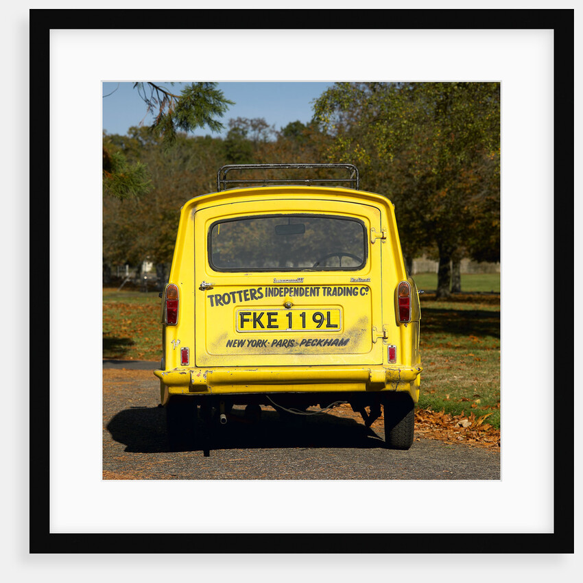 Trotter's Reliant Van from 'Only Fools and Horses' tv programme by Unknown