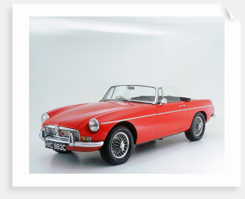1965 MG B roadster by Unknown