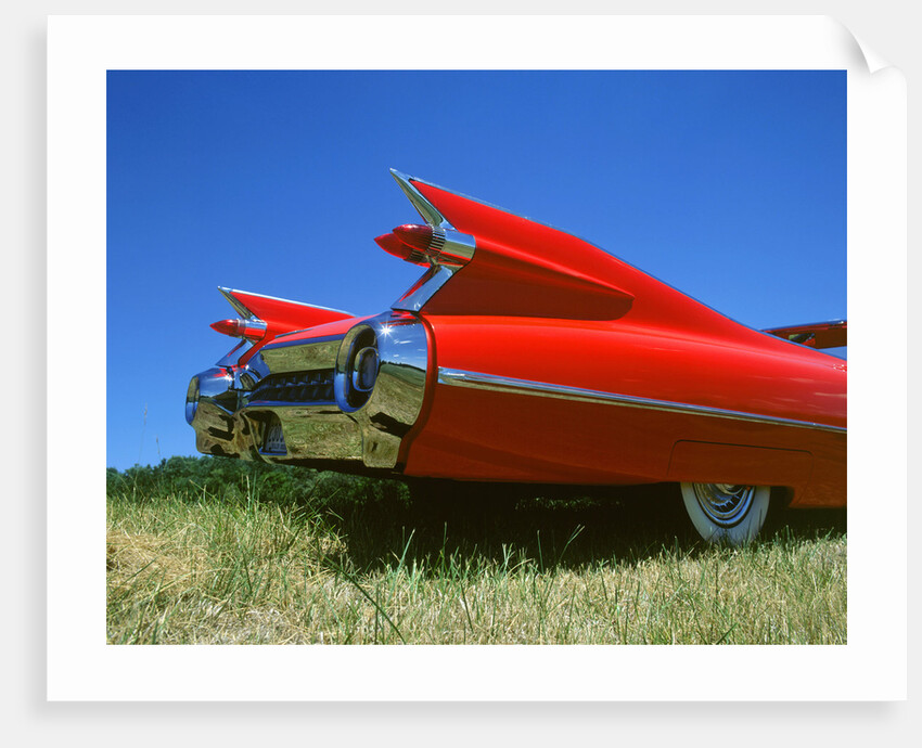 1959 Cadillac series 62 tail fins by Unknown