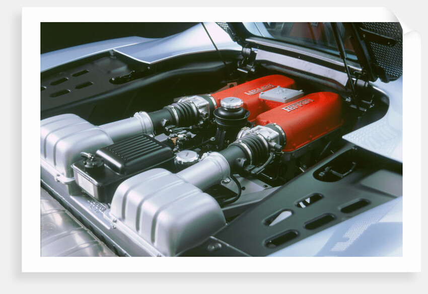 2000 Ferrari 360 Modena Spyder engine by Unknown