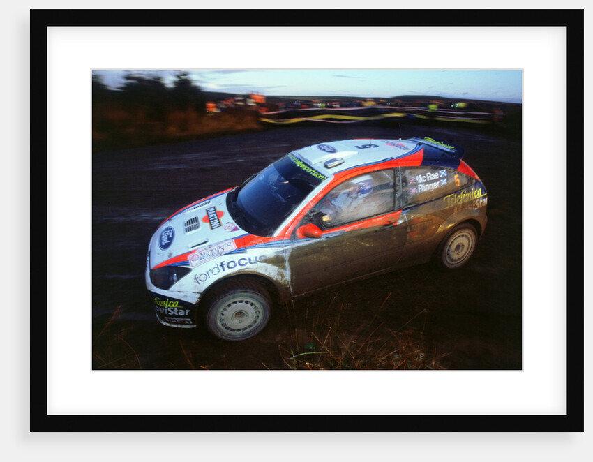 Colin McRae in Ford Focus RS WRC, Network Q rally2002 by Unknown