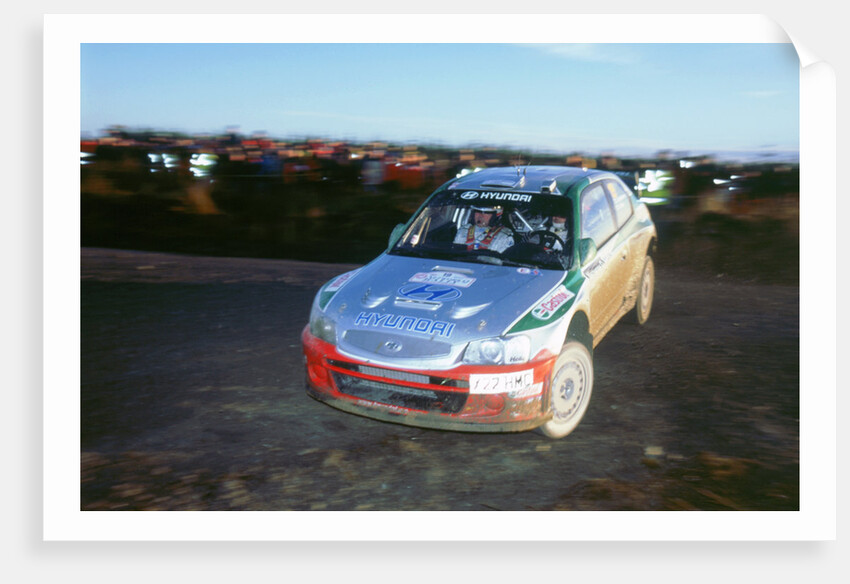 2002 Hyundai Accent WRC on 2002 Network Q rally, Kankkunen by Unknown