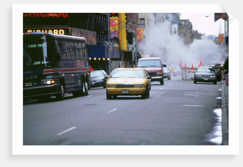 New York street scene by Unknown