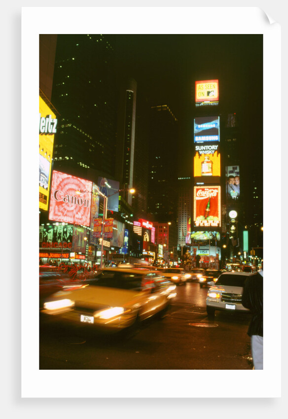 New York at Night by Unknown