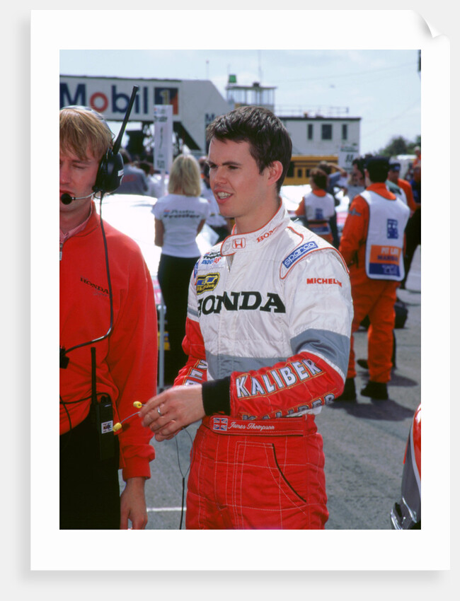 James Thompson. British touring cars driver. by Unknown