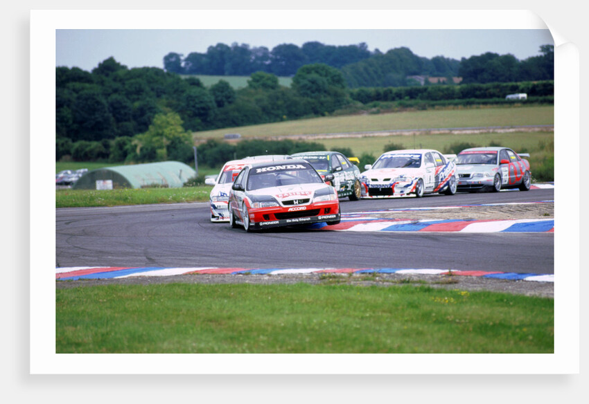 1998 Touring Cars, Thruxton.Honda Accord.J.Thompson leads by Unknown