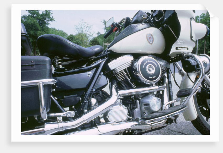 1994 Harley Davidson Police bike by Unknown