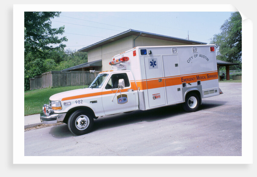 Ford Ambulance, Austin Texas 1994 by Unknown