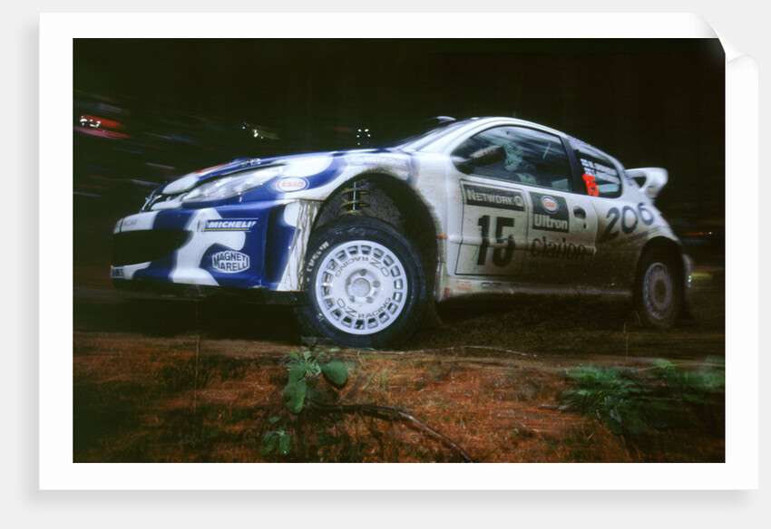 1999 Peugeot 206 WRC Network Q Rally, Gronholm by Unknown