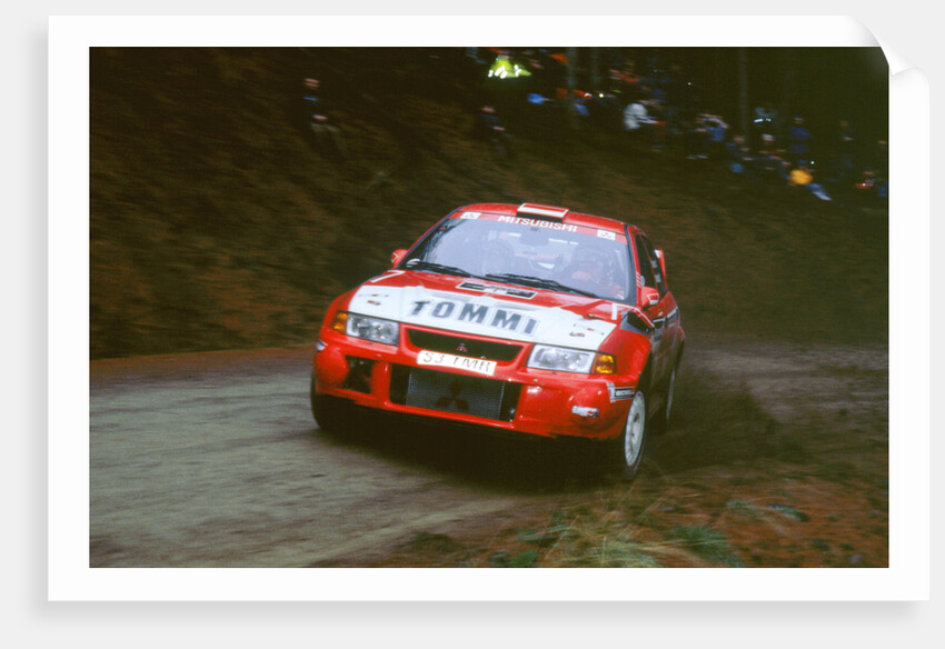1999 Mitsubishi Lancer EVO, Network Q Rally.Timo Makinen by Unknown