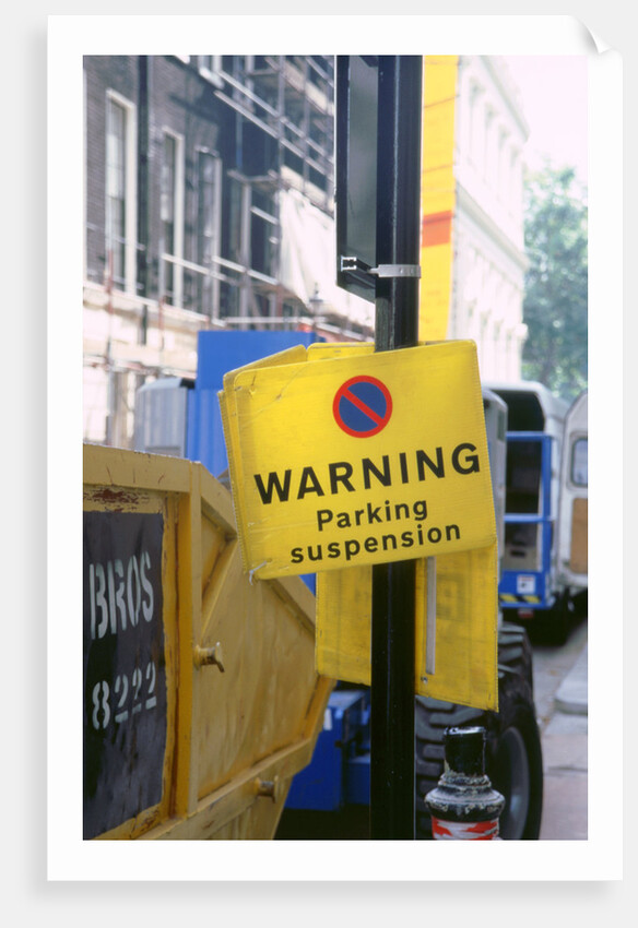 Road sign.London 1998 by Unknown